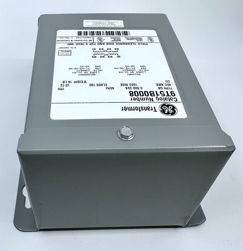 GE, 9T51B0008, General Electric Transformer