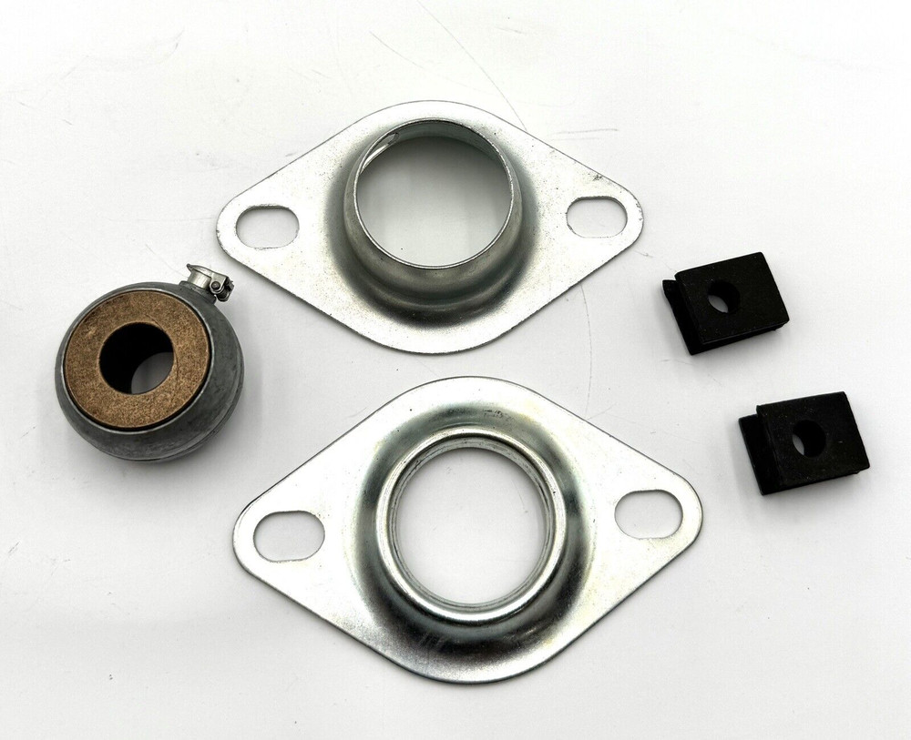 Dayton 4X817 Pillow Block 5/8 Bore Flange Bronze Bearing