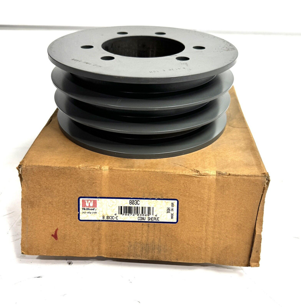 TB WOOD'S  803C - 8.0X3C-E CONV SHEAVE