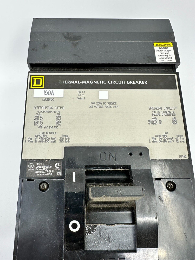 Square D  LA36150 Molded Case Circuit Breaker