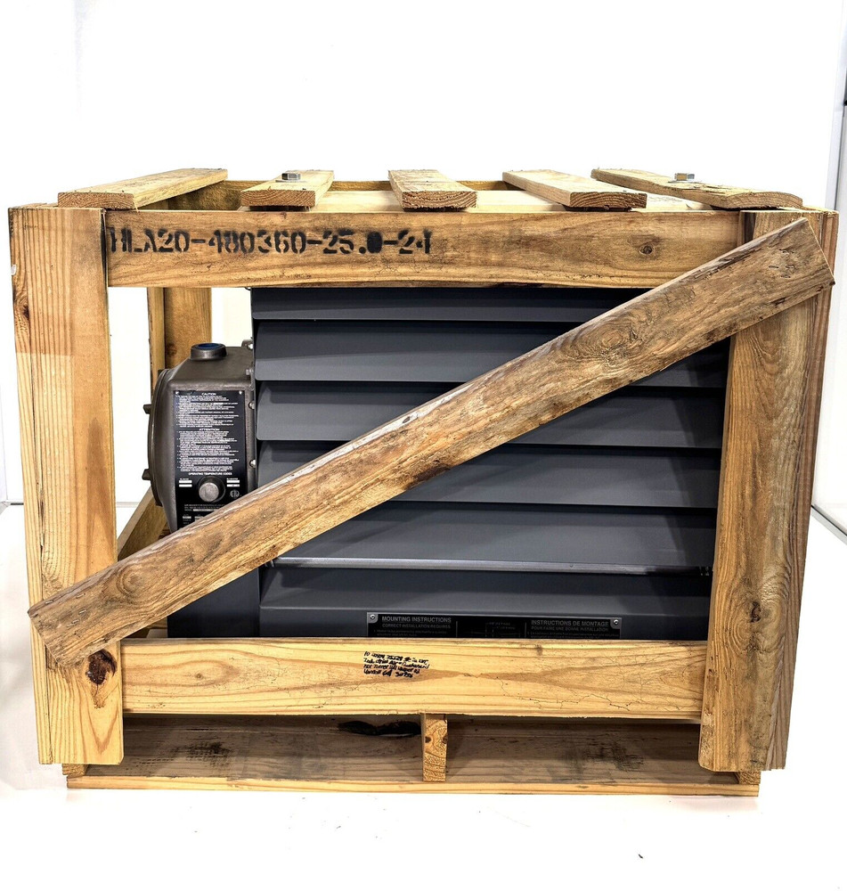 HLA20-480360-25.0-24 AIR HEATER FOR HAZARDOUS LOCATIONS + EPETD85 THERMOSTAT + HLHM MOUNTING BRACKET KIT