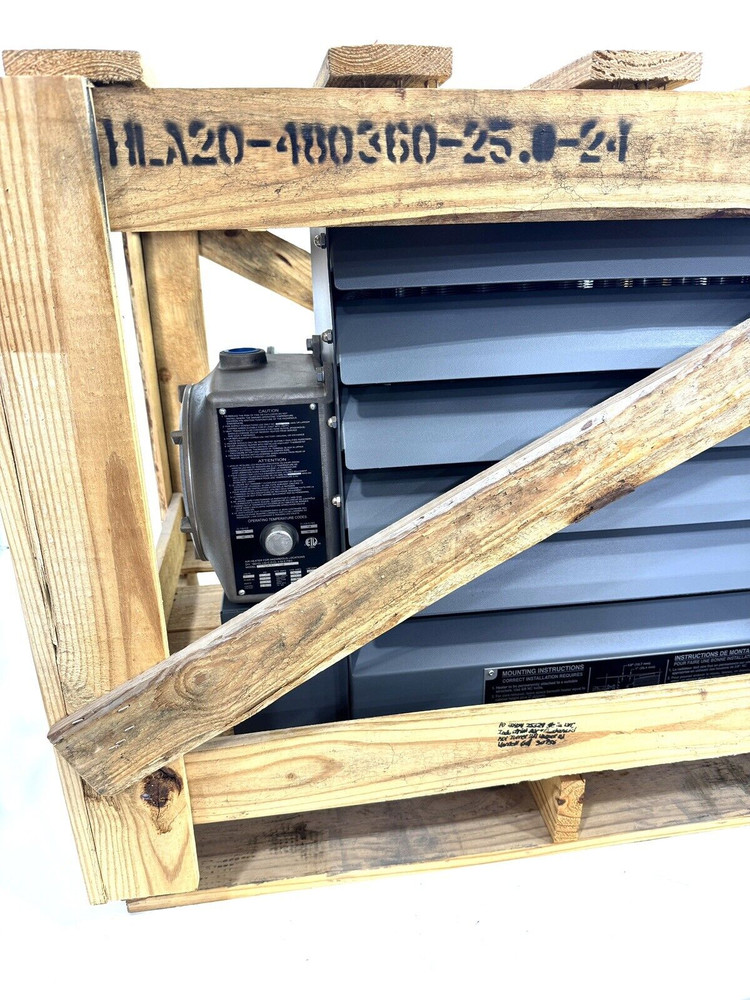 HLA20-480360-25.0-24 AIR HEATER FOR HAZARDOUS LOCATIONS + EPETD85 THERMOSTAT + HLHM MOUNTING BRACKET KIT