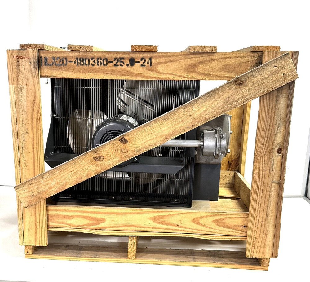 HLA20-480360-25.0-24 AIR HEATER FOR HAZARDOUS LOCATIONS + EPETD85 THERMOSTAT + HLHM MOUNTING BRACKET KIT