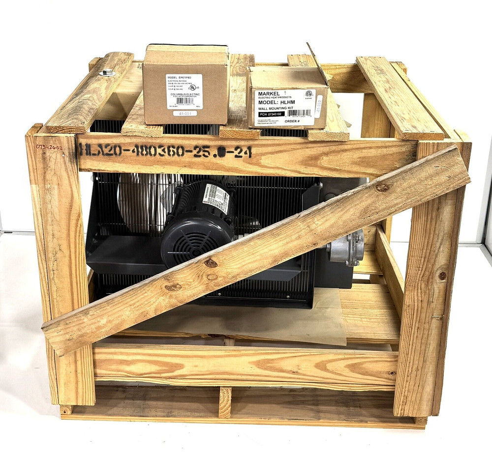 HLA20-480360-25.0-24 AIR HEATER FOR HAZARDOUS LOCATIONS+EPETD85 THERMOSTAT+HLHM