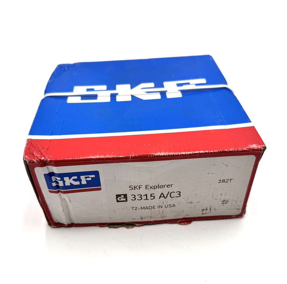 SKF 3315 A/C3 Double Row Angular Contact Ball Bearing