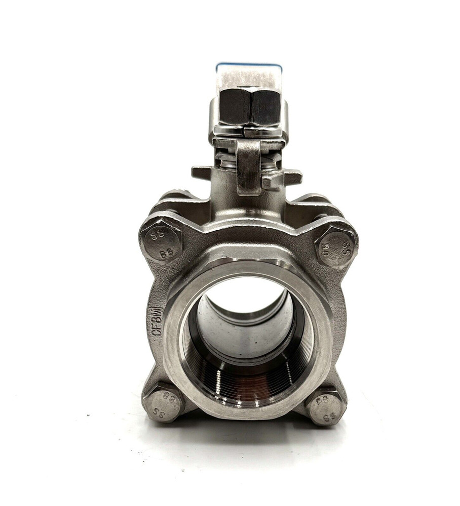 FNW Stainless Steel Full Port Ball Valve NPT 1-1/2 CF8M 1000 CWP