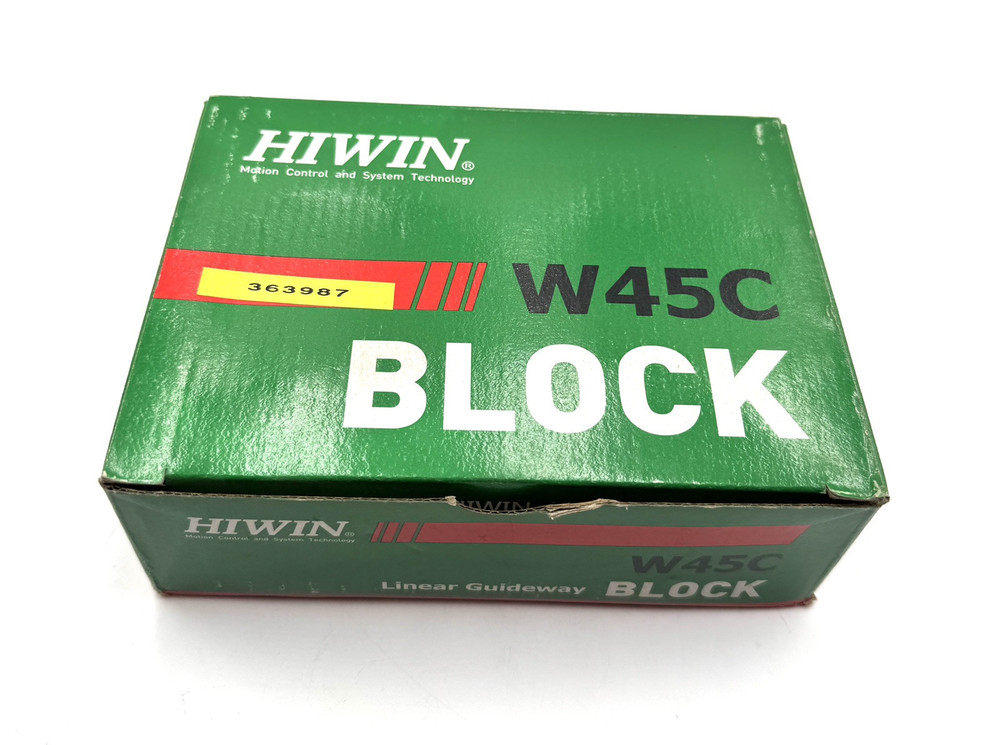 Hiwin HGW 45 CC-Z0-H-SW Linear Carriage Block