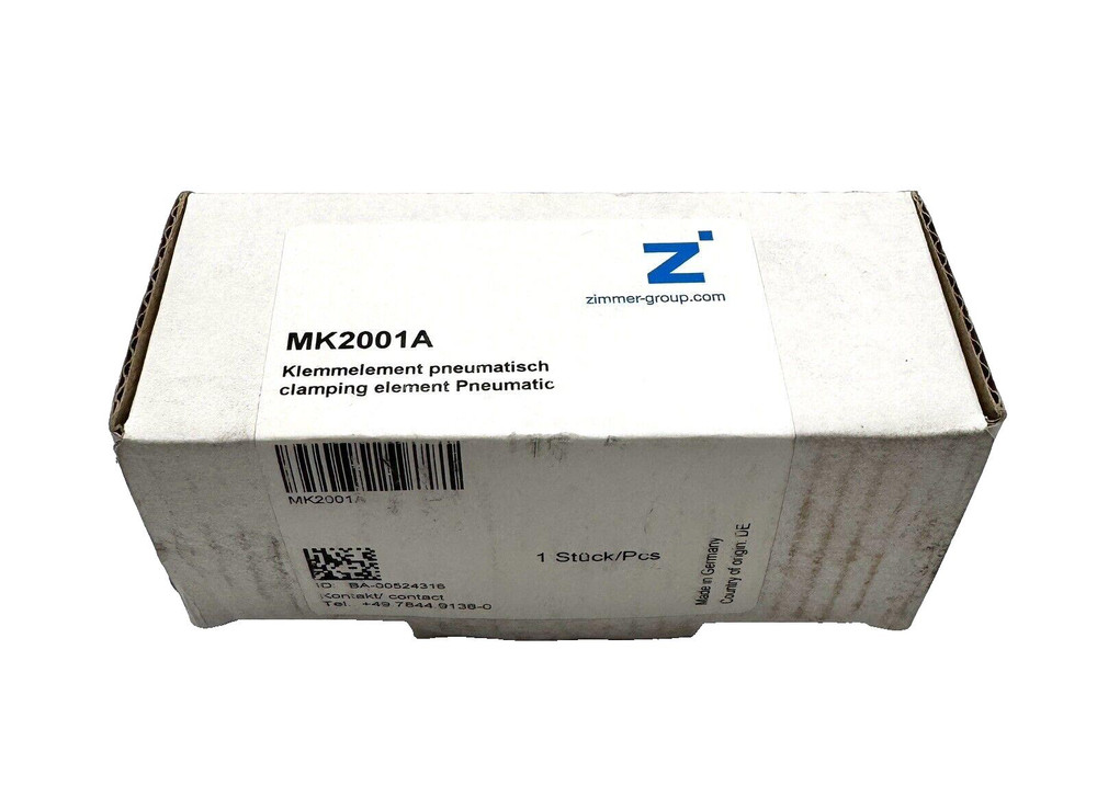 Zimmer MK2001A Pneumatic Clamping Element