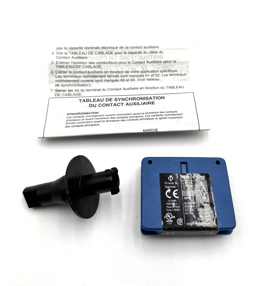 Pass & Seymour AX60 Auxiliary Contact Kit 60A