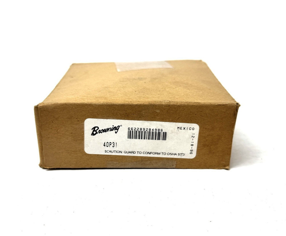 Browning 40P31 Bushed Bore Roller Chain Sprocket