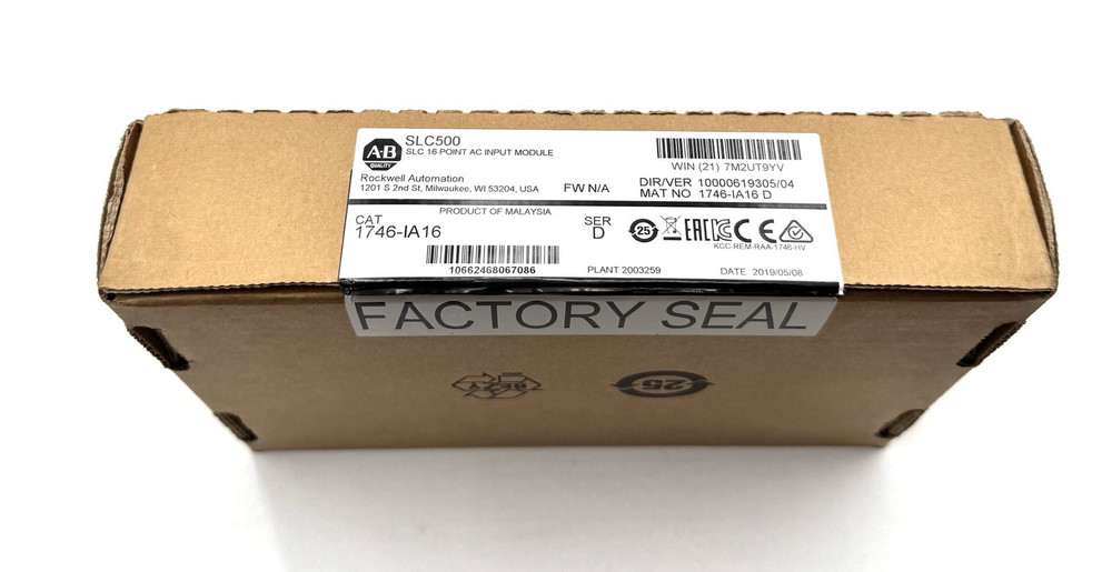 Allen-Bradley 1746-IA16 SLC500 16Point AC Input Module