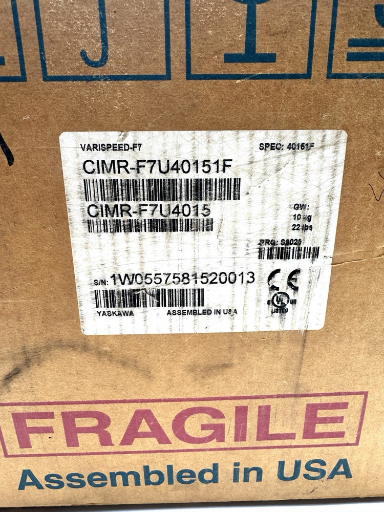 Yaskawa CIMR-F7U40151F Varispeed-F7