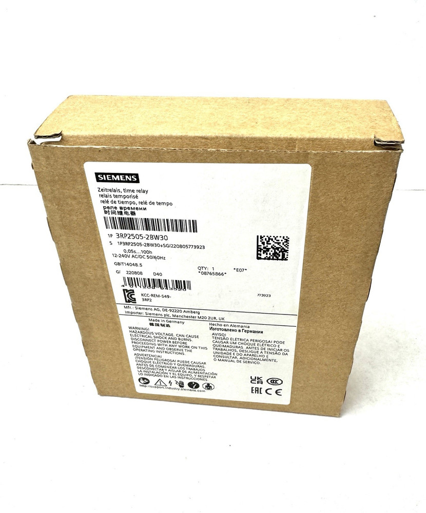 Siemens 3RP2505-2BW30Timing Relay