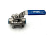 FNW Stainless Steel Full Port Ball Valve NPT 1/4" CF8M 1000 CWP