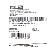 Siemens 3SU1400-1AA10-1BA0 Contact Module