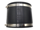 NDS 56-66 Elastomeric Coupling With 2 Clamps For 6” X 6”