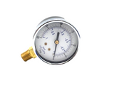 Pic Gauges 101D-254A Pressure Gauge | 2-1/2 Dry Dial | -30 To 0Psi | Lower Mount