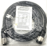 Turck GSDM GKDM 40-5M/S4000 Power Cable 4-Pole 10AWG D-Size Male/Female