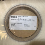 Toss 24320009 Roll Of Silicone Insulator 15x2 MM 30 Degree Shore