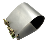 Clampette 330-136 IPS Pipe Repair Clamp 6” x 6” Stainless Steel Leak Repair