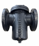 Keckley 45AM55 Basket Strainer, 4” Flanged, Class 125, 304 SS Basket