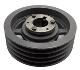 Browning 4TB94 V-Belt Pulley 4 Groove w/ Split Taper Bushing Q1 2 1/8”