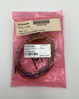 RNS-142 Female Panel Mount Power Connector W/ Pigtail Harness