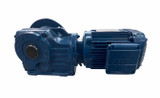 Sew-Eurodrive KAF67 DRN90S4 1.5HP Gearmotor 230/460V NEMA C 5710 lb-in IP54