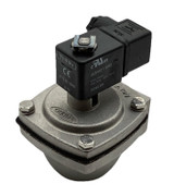 Airsweep SV-75 Hi-Flow Diaphragm Valve 3/4” NPT Inlet/outlet Integral Solenoid