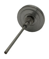 Heat11 Industrial Thermometer Bimetal SS 0-120°C / 32-250°F Rear Mount