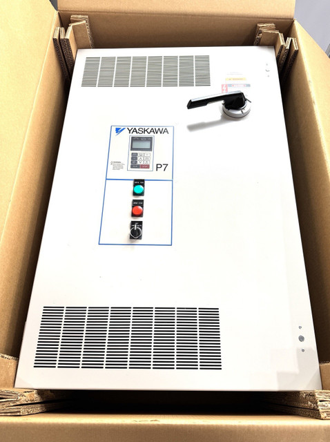 Yaskawa CIMR-P7U4037 Enclosed  HP60 VAC 480 NB15278158A P7 Drive