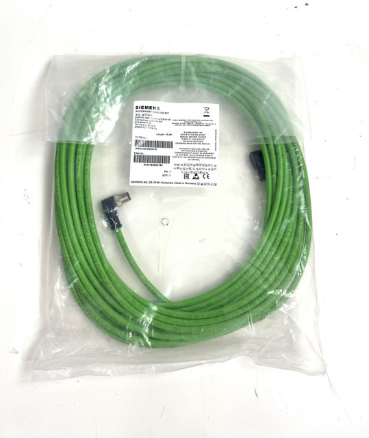 Siemens 6XV1870-8GN15 IE Connecting Cable M12-90/M12-90, pre-assembled