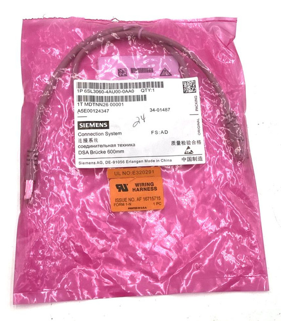 Siemens 6SL3060-4AU00-0AA0 Sinamics Drive-CLIQ Cable IP20/IP20 Length: 0.60 M