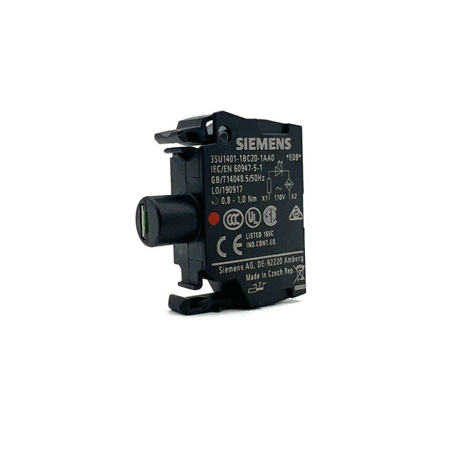 Siemens 3SU1401-1BC20-1AA0 LED Module with integrated LED 110 V AC