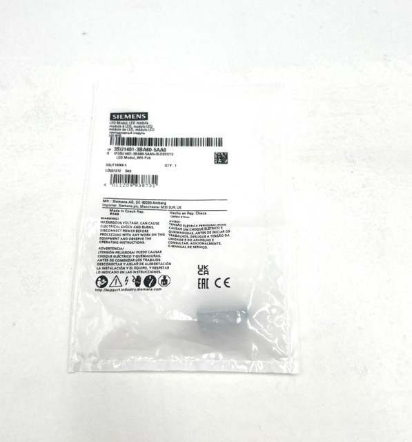 Siemens 3SU1401-3BA60-5AA0 LED module with integrated LED, 5 V DC