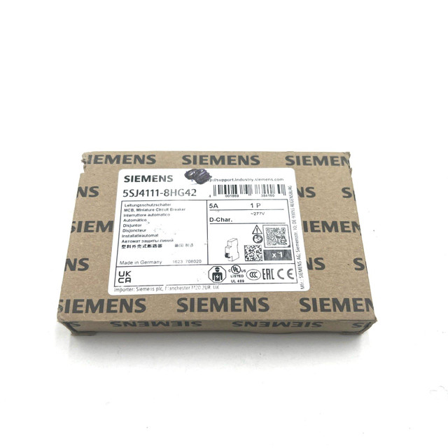 Siemens 5SJ4111-8HG42 Miniature Circuit Breaker
