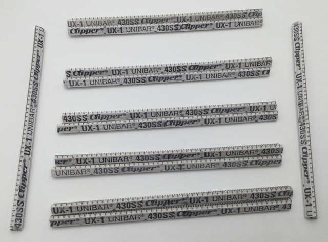 Clipper Flexco UX1S12 Hook Belt Lacing 12 Pack 12” Strips