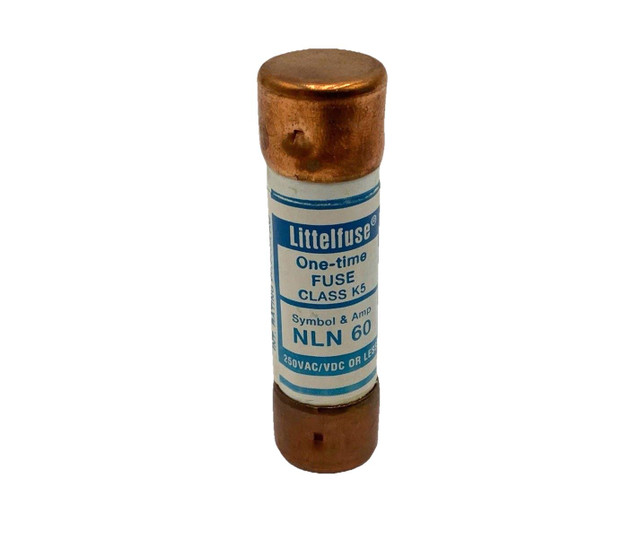 Littelfuse NLN 60 Class K5 One-Time Fuses