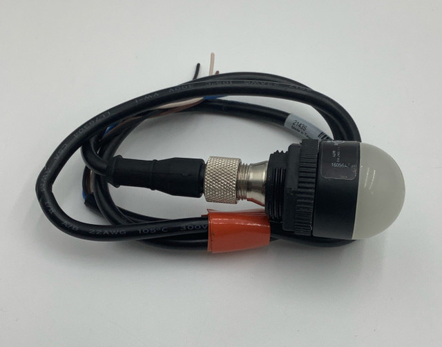 Banner K30LGRXPQ Indicator Light W/ MQDC-430 Single Ended M12 Cordset (4-Pin)