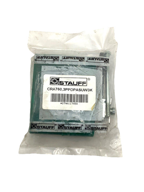 Stauff CRA760,3PPDPASUW3K Hydraulic Pipe Clamp Assembly Heavy Duty Clamp