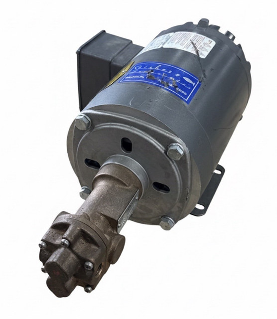 Baldor IDNM3538 0.5HP Inverter Duty Motor W/ Oberdorfer N999 Gear Pump Assembly