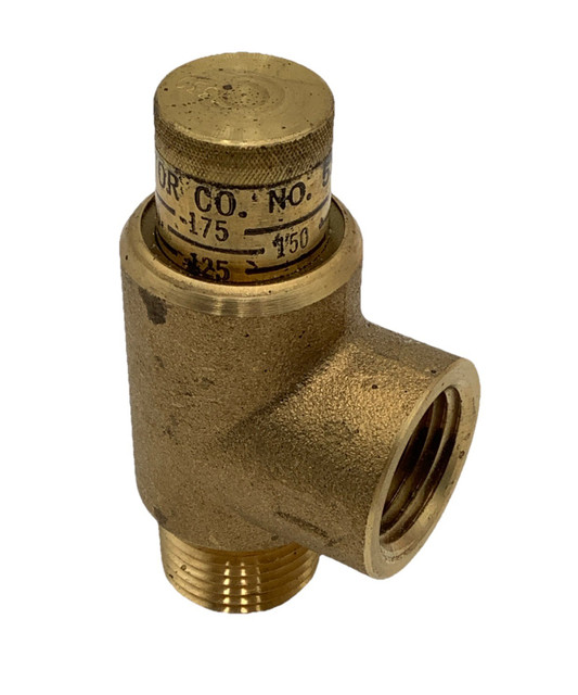 Watts 1/2 1X624A Pressure Relief Valve 1/2” NPT Brass