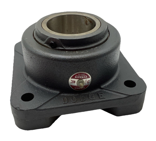 Dodge 059054 Type E 3-1/2" 4-Bolt Flange Bearing Unit w/ Timken Tapered Roller