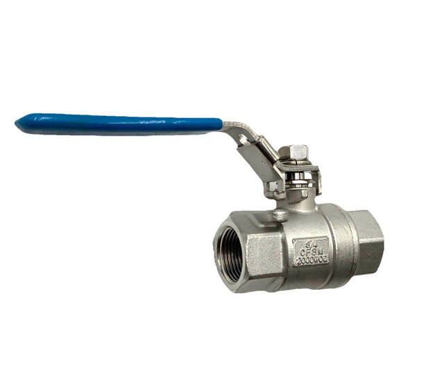 CF8M 3/4” Stainless Steel Ball Valve 2000 WOG FNPT High Pressure Shut Off