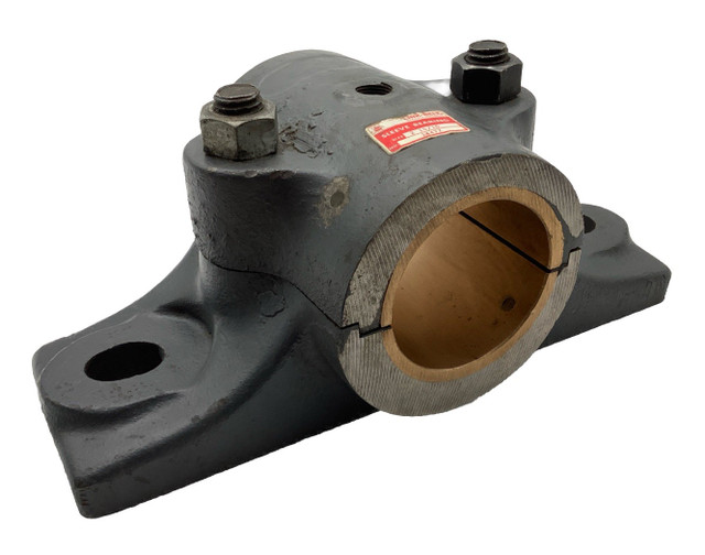 Link-Belt 1447Z 2-Bolt Pillow Block Plain Sleeve Bearing 2-15/16” Bore