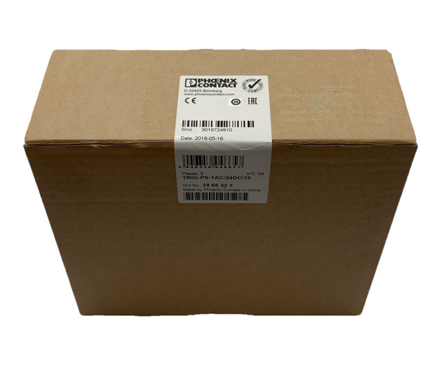 Phoenix Contact 2866323 TRIO-PS-1AC/24DC/10 Trio Power Supply Input