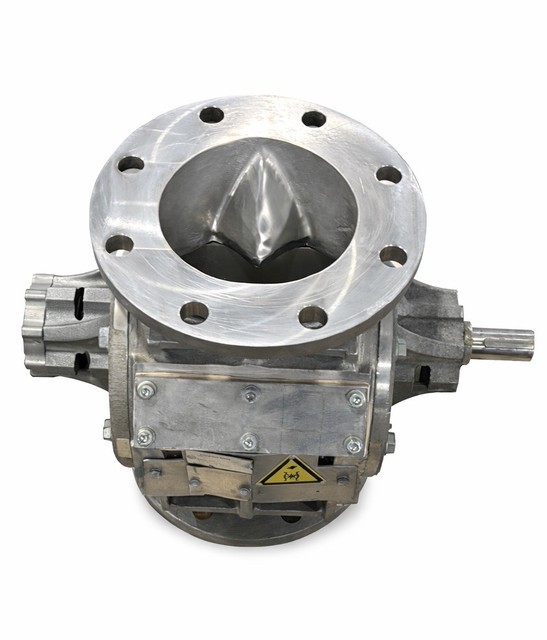 Coperion ZVB 200.1-4,5-SC-DP2 Rotary Airlock Valve 6” Flange (6.5” ID) SS