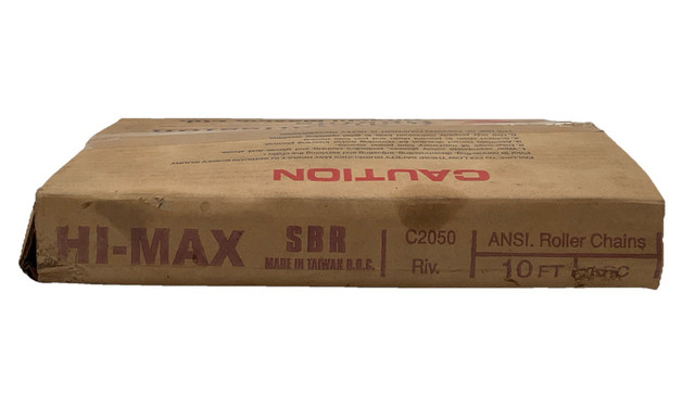 Hi-Max C2050 ANSI Roller Chain 10ft Riveted