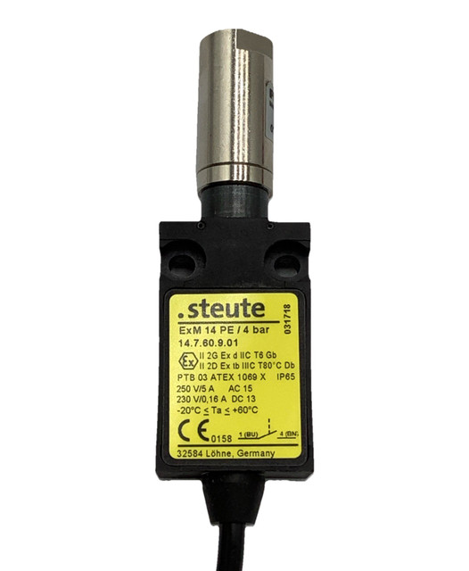 Steute ExM 14 PE / 4 Bar Pneumatic Switch 2M NO Function