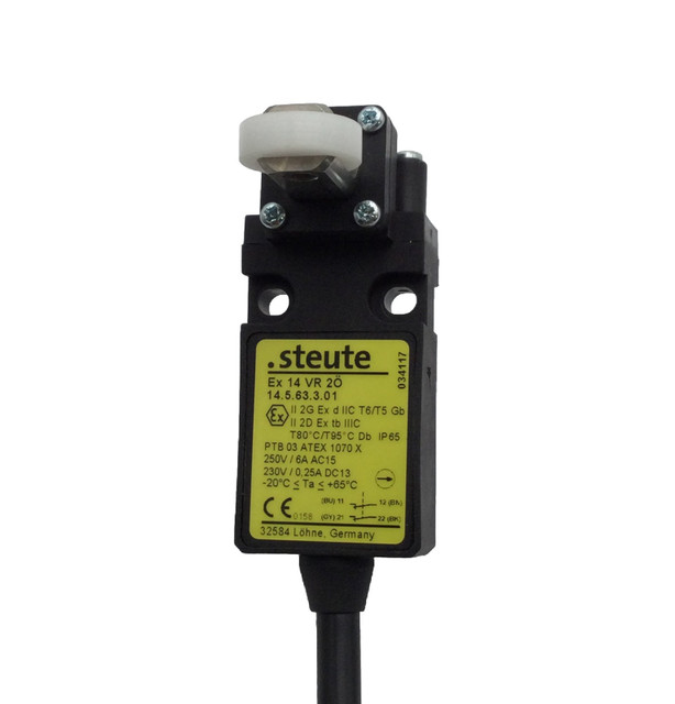 Steute EX 14 VR 2Ö - 5M EX Position Switch W/ Safety Function